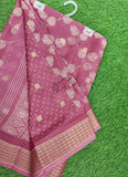 Beautiful Moss Georgette Saree