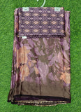 Beautiful Printed Brasso Saree