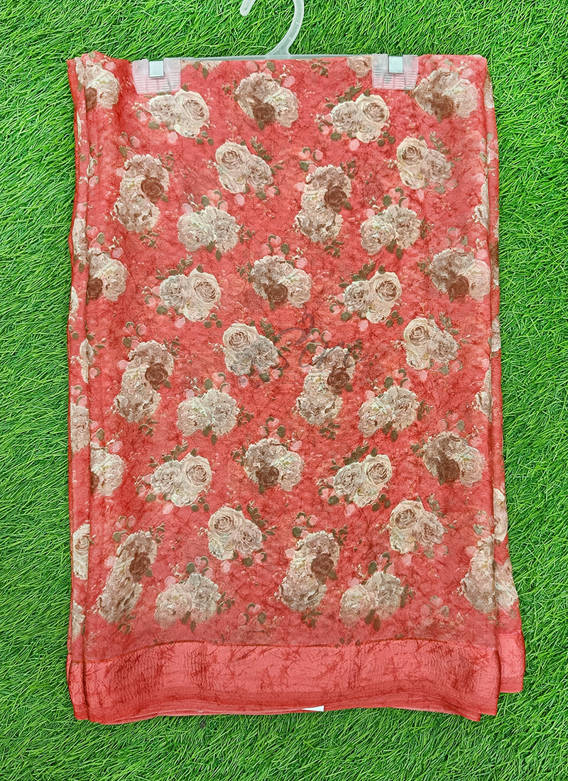 Beautiful Georgette Saree in Self Design