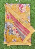 Lovely Digital Print Georgette Saree