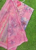 Lovely Digital Print Georgette Saree