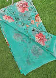 Lovely Digital Print Georgette Saree