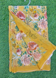 Lovely Digital Print Georgette Saree