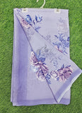 Lovely Digital Print Georgette Saree