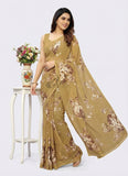 Lovely Digital Print Georgette Saree