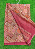 Beautiful Digital Print Crepe Georgette Saree