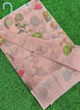 Lovely Digital Print Georgette Saree