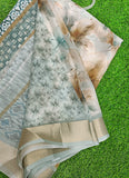 Beautiful Digital Print Moss Georgette Saree