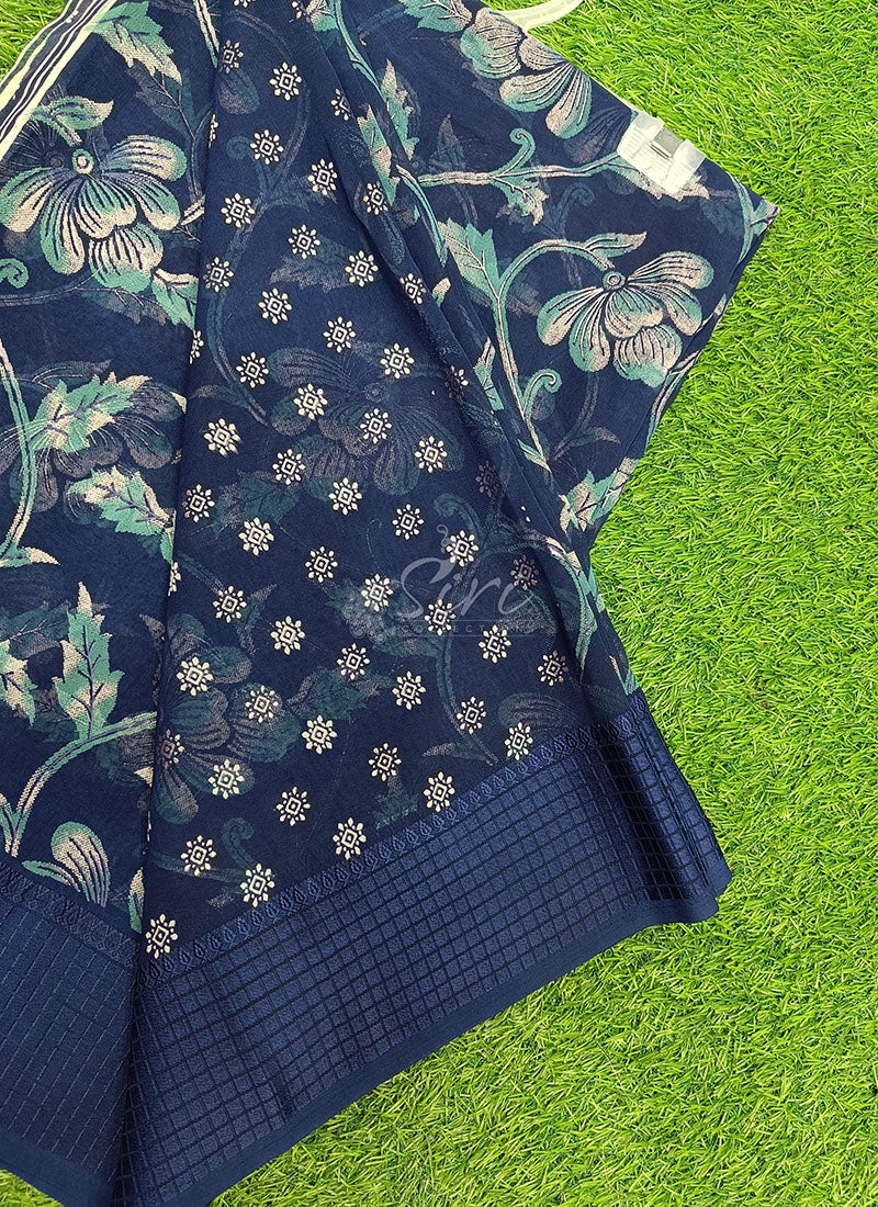 Beautiful Printed Georgette Saree