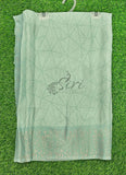 Beautiful Printed Moss Georgette Saree