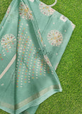 Beautiful Printed Moss Georgette Saree
