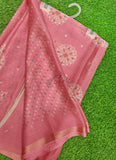 Beautiful Printed Moss Georgette Saree