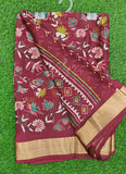 Beautiful Printed Moss Georgette Saree