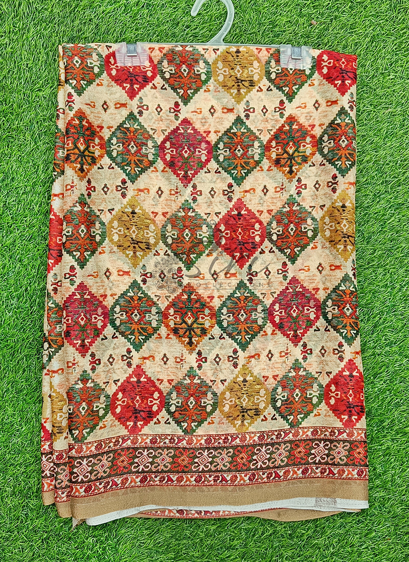 Lovely Digital Print Georgette Saree