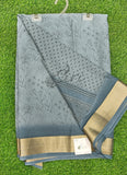 Beautiful Printed Moss Georgette Saree