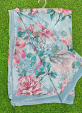 Latest Beautiful Digital Print Floral Georgette Saree