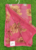Latest Beautiful Digital Print Floral Georgette Saree