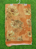Latest Beautiful Digital Print Floral Georgette Saree