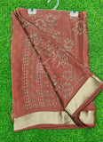 Beautiful Printed Moss Georgette Saree