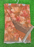 Latest Beautiful Digital Print Floral Georgette Saree