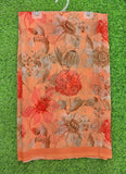 Latest Beautiful Digital Print Floral Georgette Saree