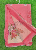 Latest Beautiful Digital Print Georgette Saree
