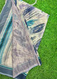 Latest Beautiful Digital Print Georgette Saree