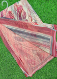Latest Beautiful Digital Print Georgette Saree