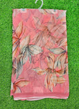 Latest Beautiful Digital Print Georgette Saree