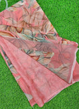 Latest Beautiful Digital Print Georgette Saree