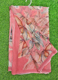 Latest Beautiful Digital Print Georgette Saree