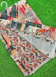Latest Trendy Digital Print Georgette Saree