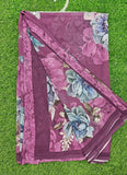 Latest Premium Digital Print Georgette Saree with Blouse