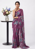 Latest Premium Digital Print Georgette Saree with Blouse