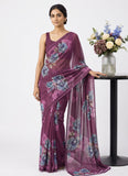 Latest Premium Digital Print Georgette Saree with Blouse
