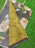 Latest Premium Digital Print Georgette Saree with Blouse