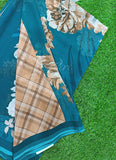 Latest Premium Digital Print Georgette Saree with Blouse