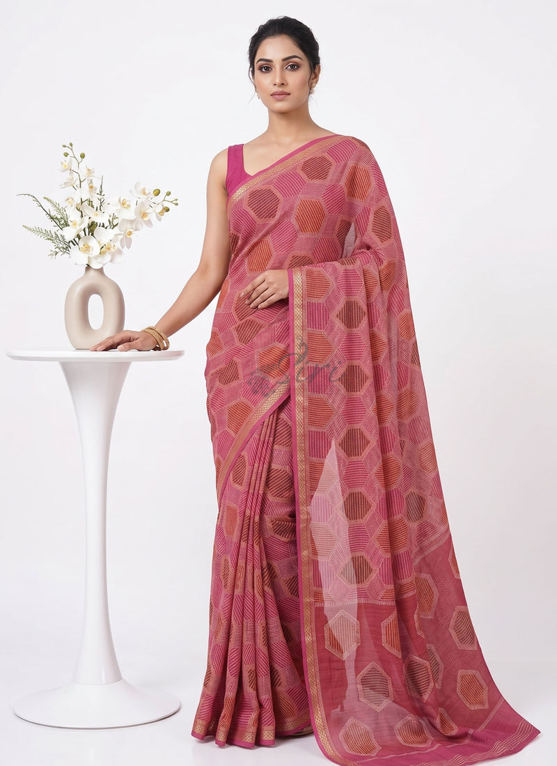Siri Sarees Latest Premium Digital Print Georgette Saree