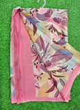 Latest Beautiful Digital Print Crepe Georgette Saree