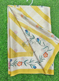Latest Beautiful Digital Print Crepe Georgette Saree