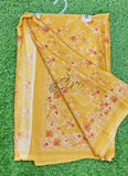 Latest Beautiful Digital Print Crepe Georgette Saree