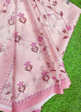 Latest Beautiful Digital Print Crepe Georgette Saree