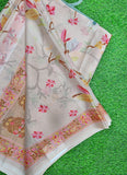 Latest Beautiful Digital Print Crepe Georgette Saree