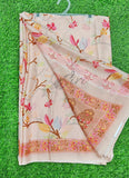 Latest Beautiful Digital Print Crepe Georgette Saree