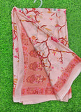 Latest Beautiful Digital Print Crepe Georgette Saree