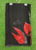 Trendy Beautiful Digital Print Georgette Saree