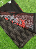 Trendy Beautiful Digital Print Georgette Saree
