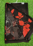 Trendy Beautiful Digital Print Georgette Saree