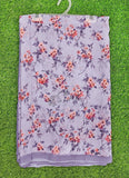 Trendy Beautiful Digital Print Georgette Saree