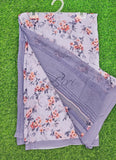 Trendy Beautiful Digital Print Georgette Saree